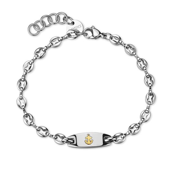 Pulsera Sagapo Hombre in Acero STI24 - STI24